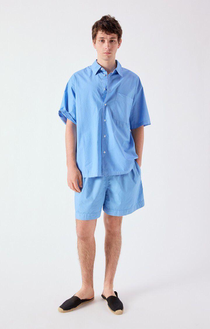 American Vintage See Vintage Bailow Kurzarmhemd  Herren blau